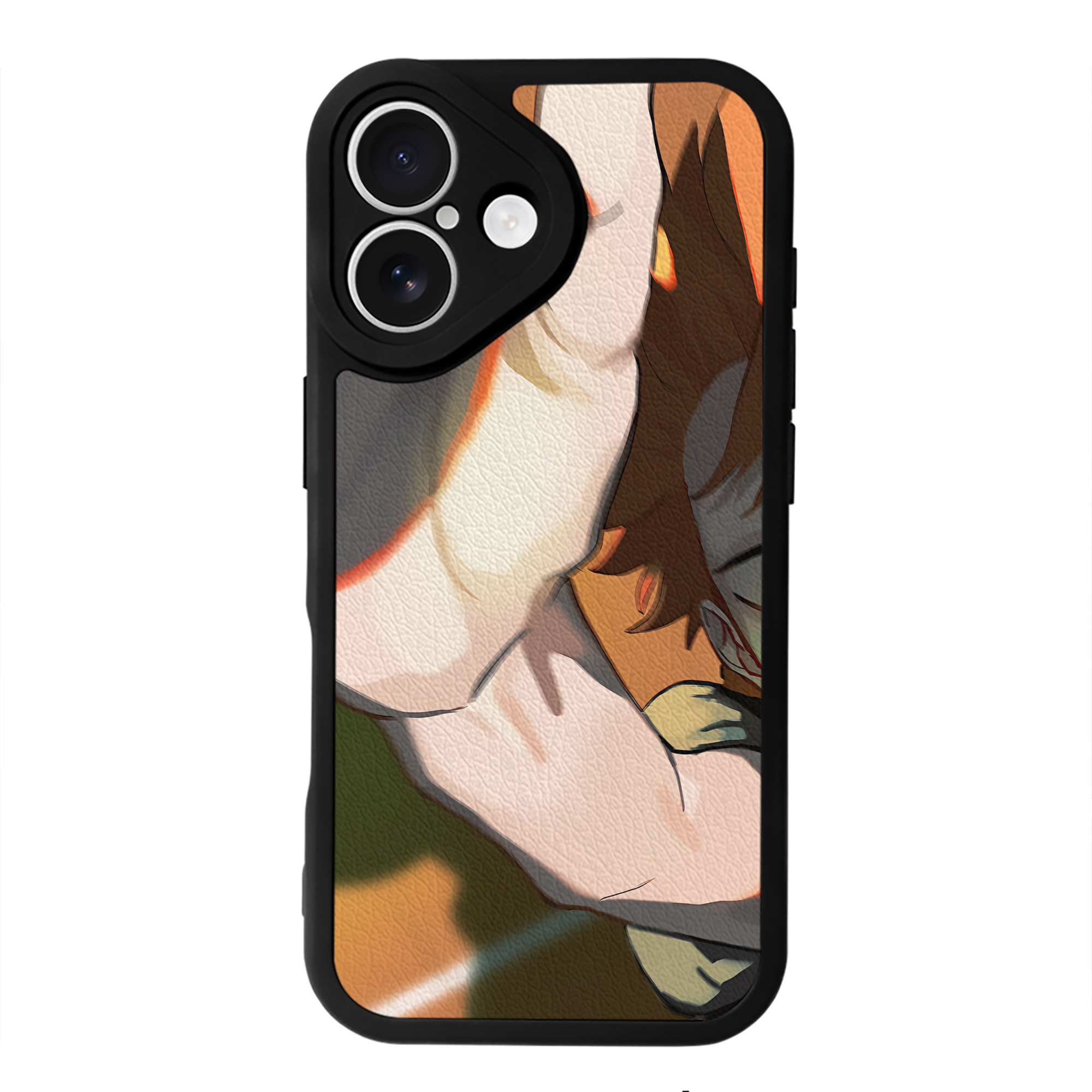 （画像用） ハイキュー!! Haikyu!! 【iPhone 16シリーズ対応】シリコンスマホケース（レザー調） 材質：シリコン